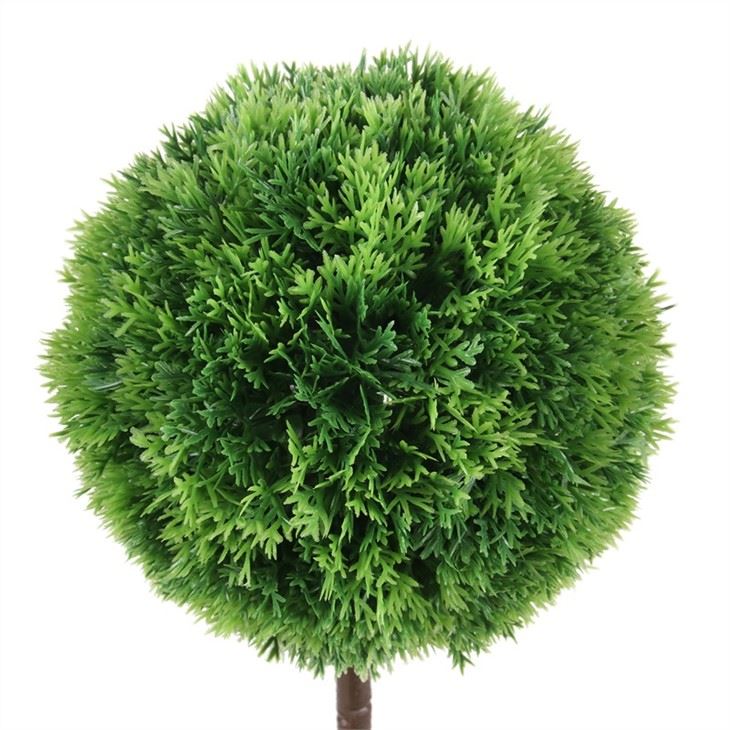 Greenery Pine Single Grass Ball Tree